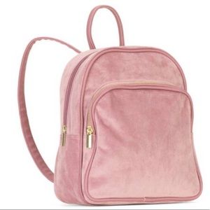 Boundaries Womens Velvet Mini Backpacks